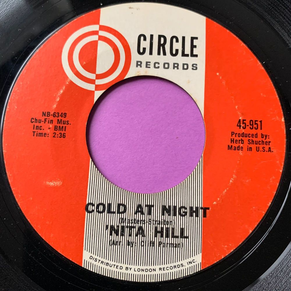 Nita Hill-Cold at night-Circle vg+