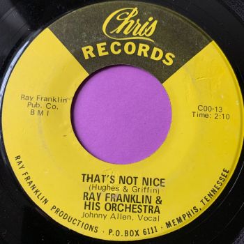 Ray Franklin-That's not nice-Chris E+
