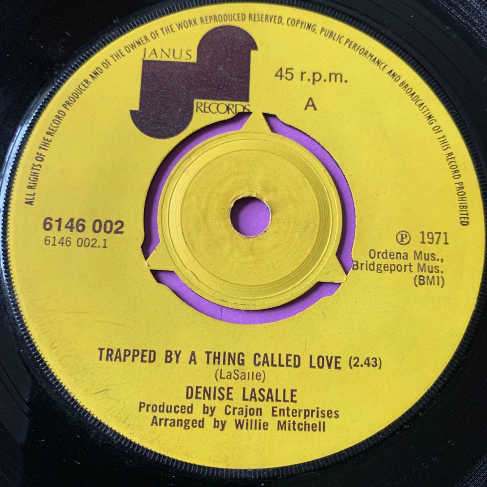 Denise LaSalle-Trapped by a thing called love-UK Janus E+