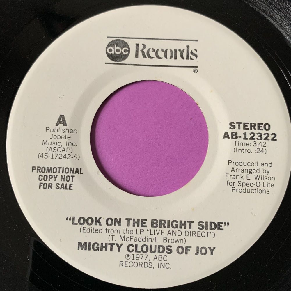 Mighty Clouds of Joy-Look on the bright side-ABC WD E+