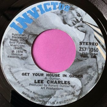 Lee Charles-get your house in order-Invictus E+