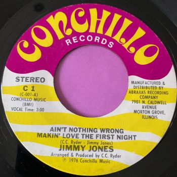 Jimmy Jones-Ain't nothing wrong makin' love the first night-Conchillo E+
