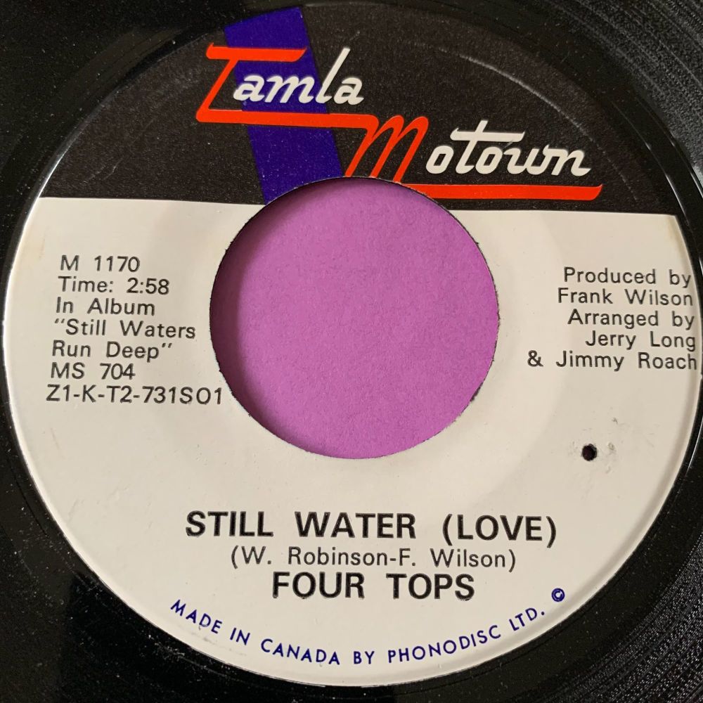Four Tops-Still water (Love)-Canadian Tamla Motown E+