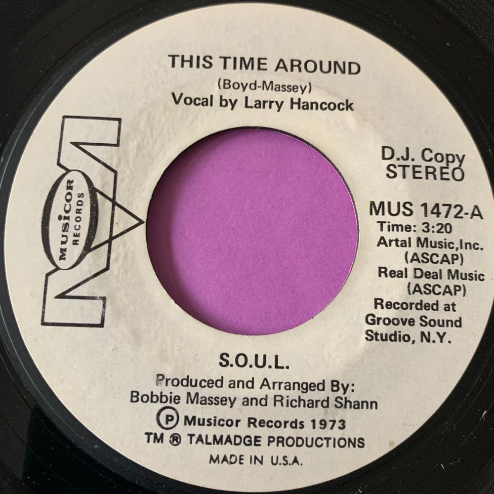 SOUL-This time around-Musicor WD M-