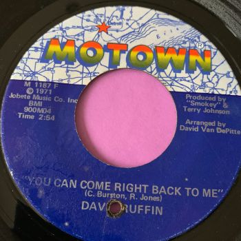 David Ruffin-You can come right on back to me-Motown E