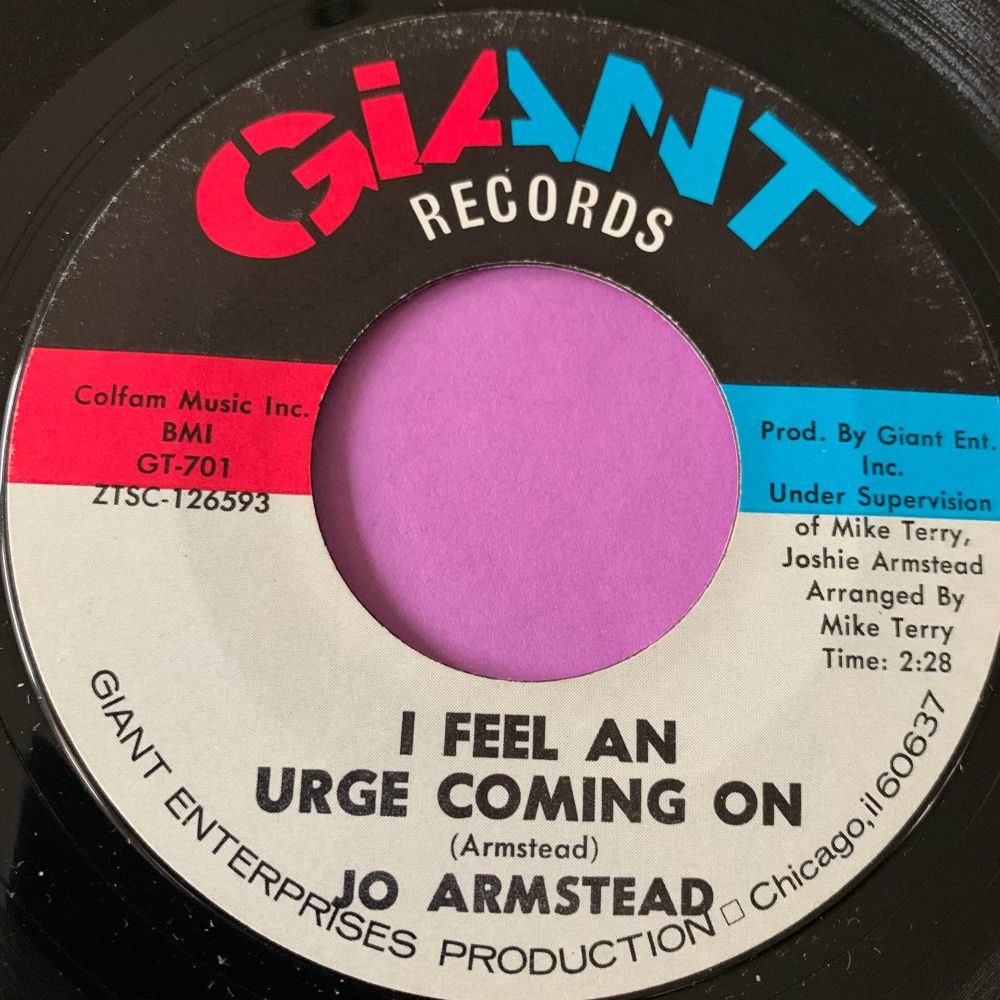Joe Armstead-I feel an urge coming on-Giant E+