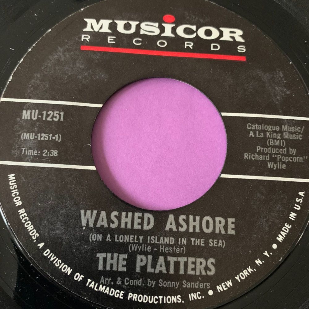 Platters-Washed ashore-Musicor E+