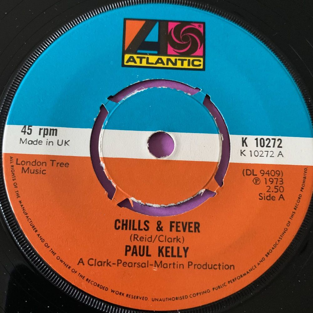 Paul Kelly-Chills and Fever-UK Atlantic E+