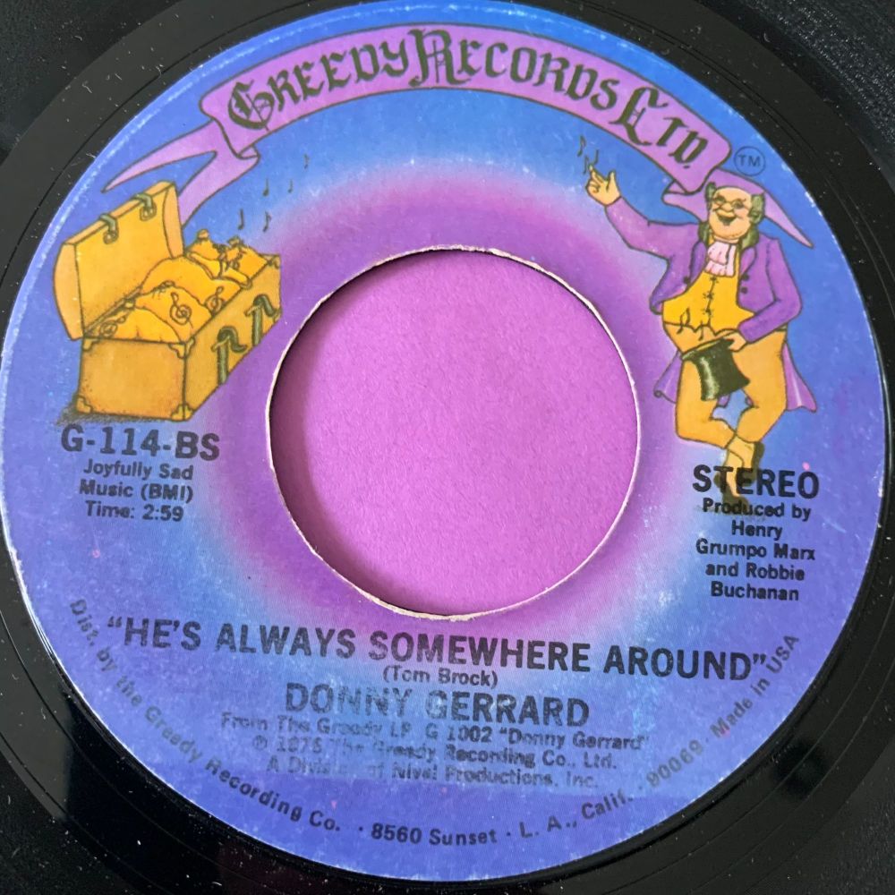 Donny Gerrard-He's always somewhere around-Greedy E+