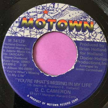 G.C Cameron-You're what's missing in my life-Motown E+