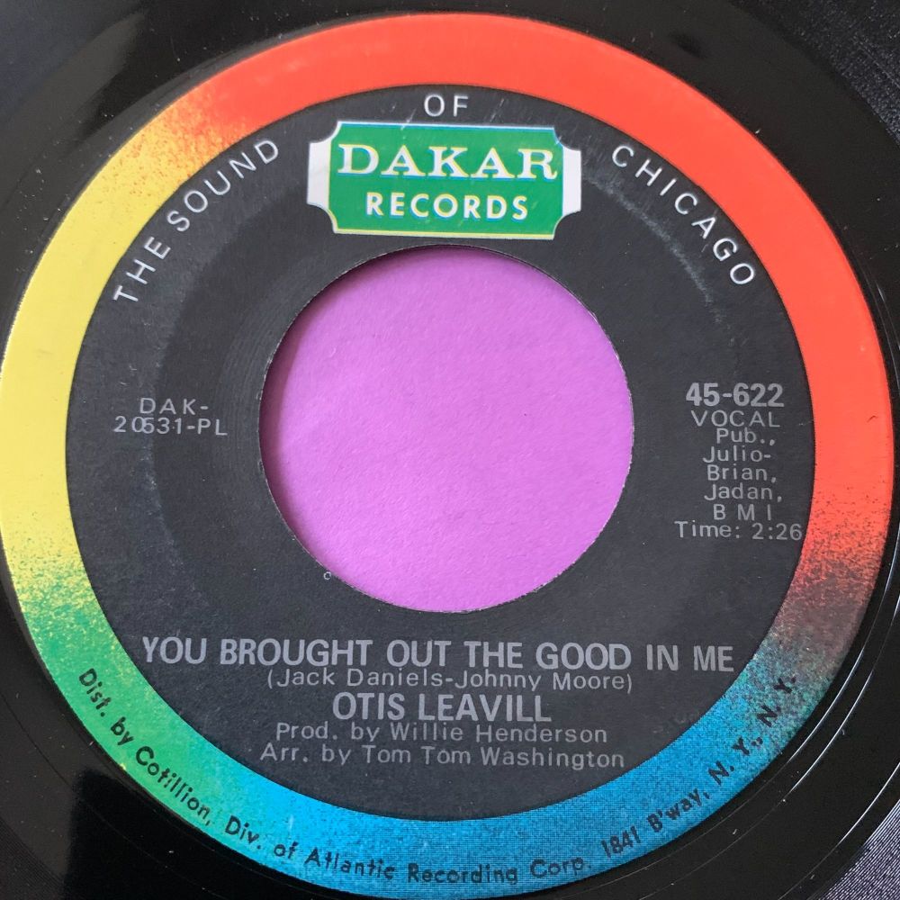 Otis Leavill-You brought out the good in me-Dakar E+