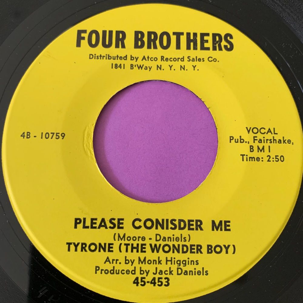 Tyrone (The wonder boy) - Please consider me-Four Brothers E+