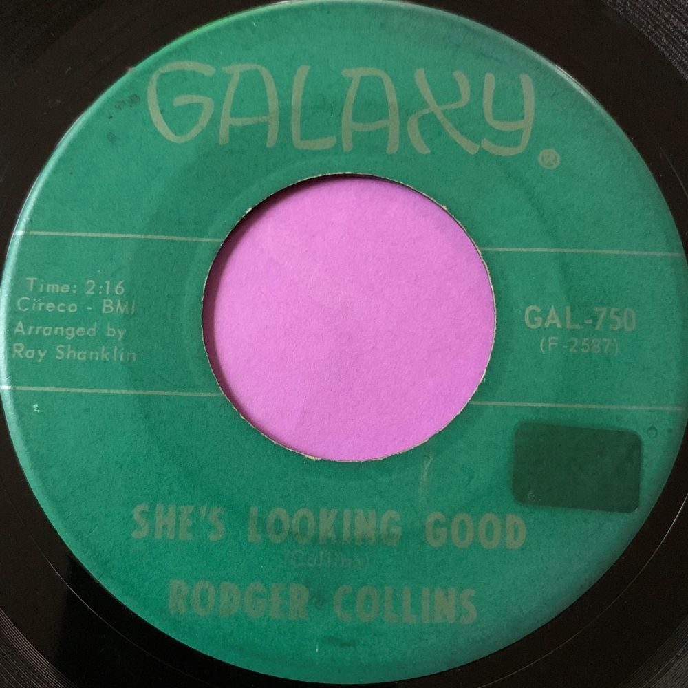 Rodger Collins-She's looking good-Galaxy Stkr E