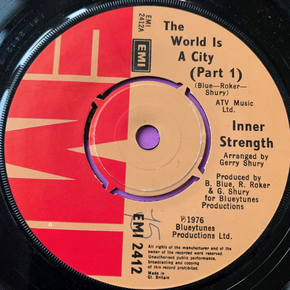 Inner strength-The world is a city-UK EMI E+