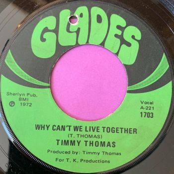 Timmy Thomas-Why can't we live together-Glades vg+