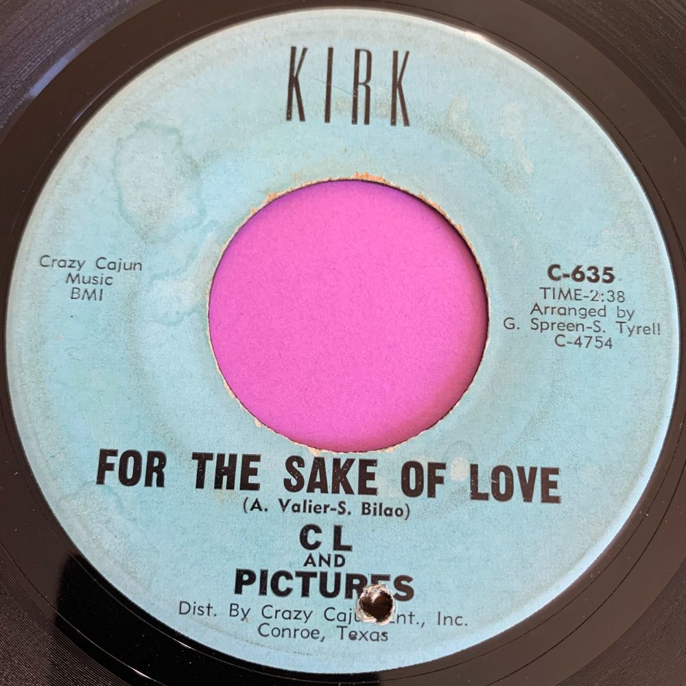 CL and Pictures-For the sake of love-Kirk vg+