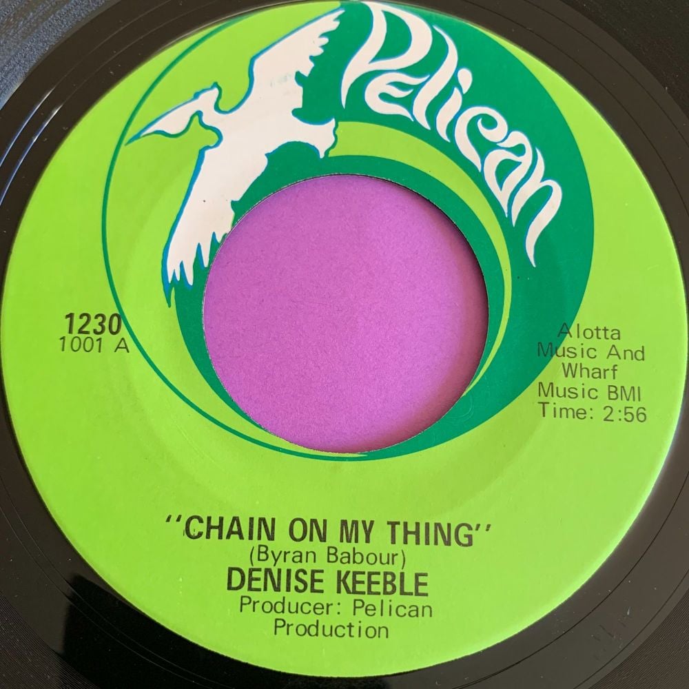 Denise Keeble-Chain on my thing-Pelican E+