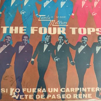 Four Tops-If I were a carpenter-Spanish  Motown PS  E