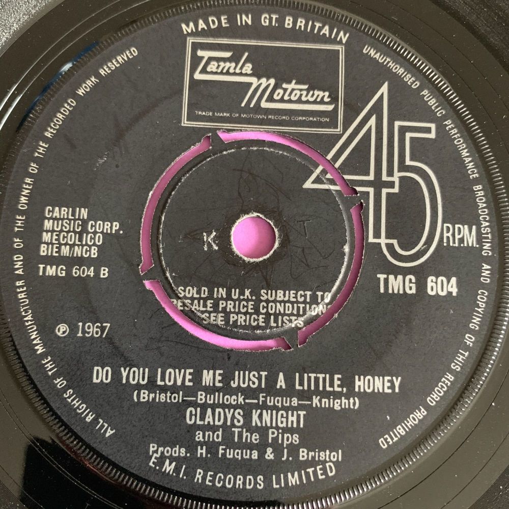 Gladys Knight-Do you love me just a little honey-TMG 604 E