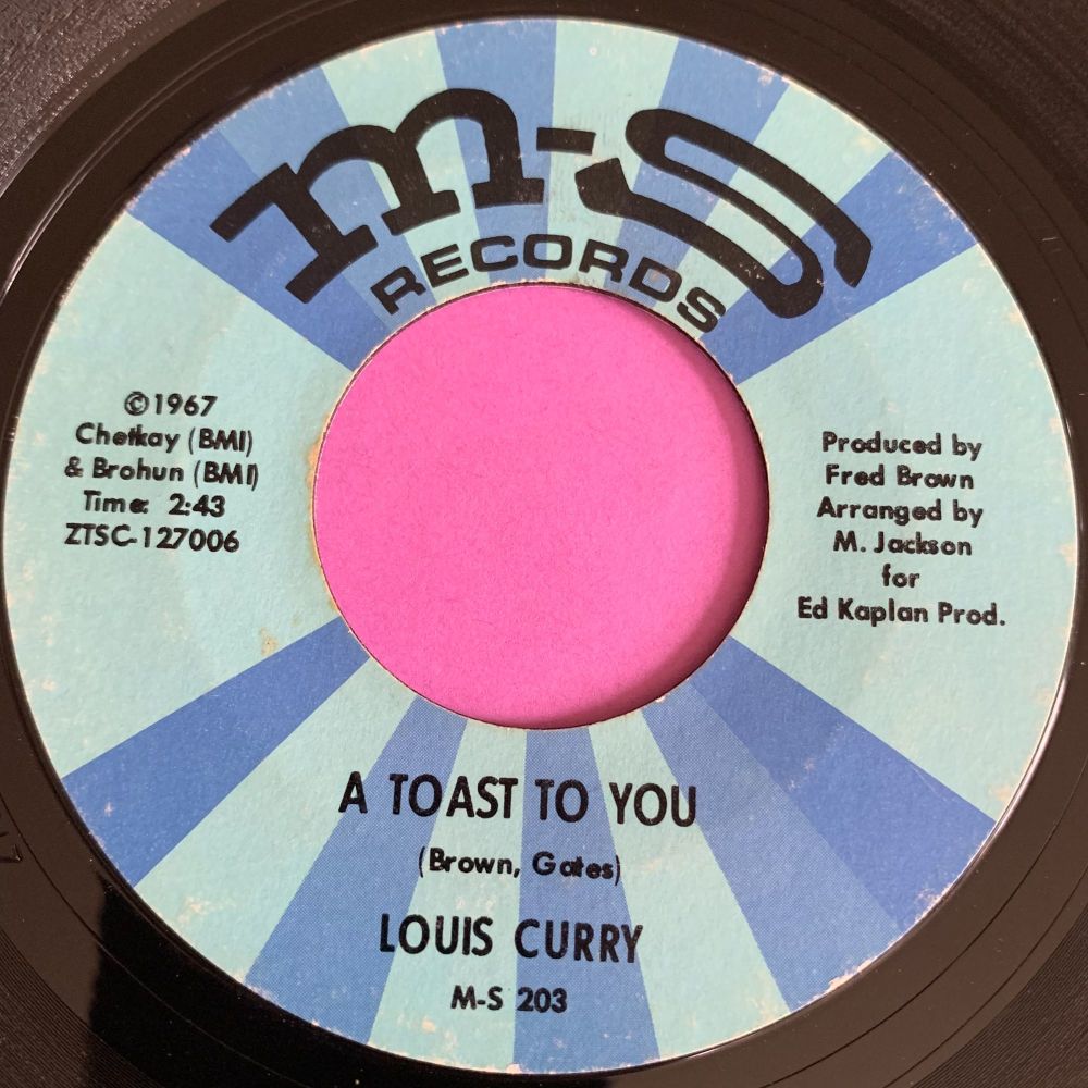 Louis Curry-A toast to you-M-S E