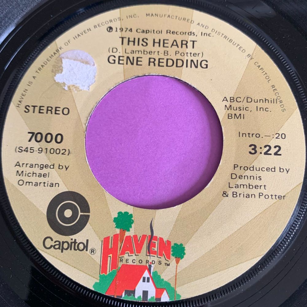 Gene Redding-This heart-Haven LT E+