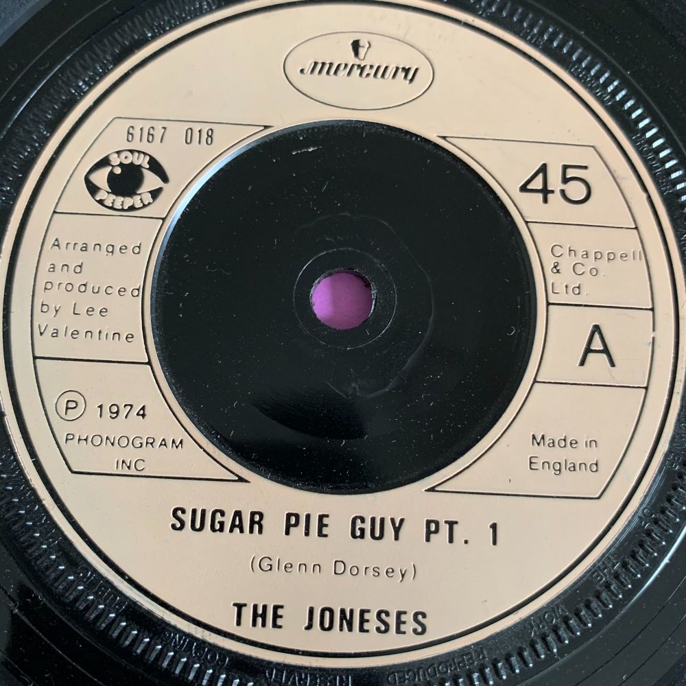Joneses-Sugar Pie Guy-UK Mercury E+