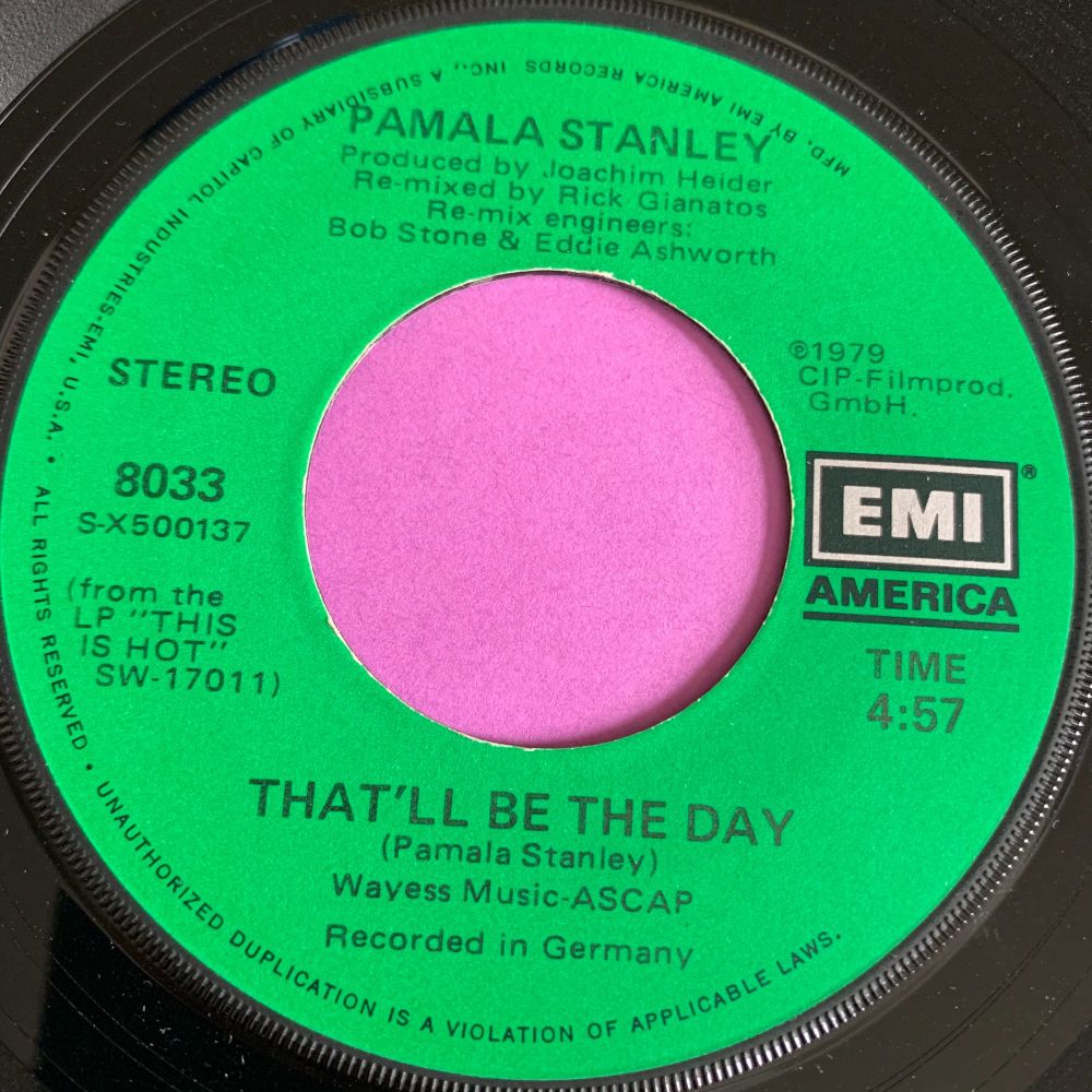 Pamala Stanley-That'll be the day-EMI E+