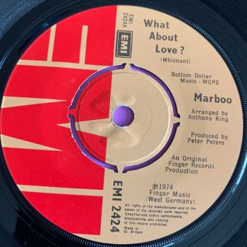 Marboo-What about love-UK EMI E
