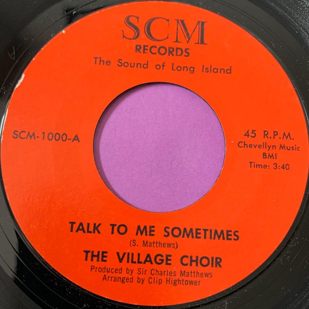 Village Choir-Talk to me sometimes-SCM E+