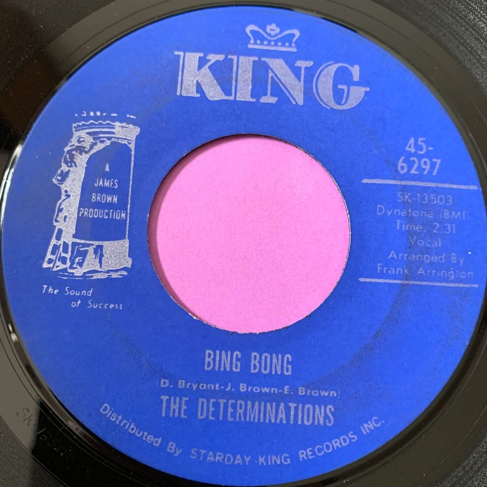 Determionations-Bing Bong/ Girl, girl, girl-King vg+
