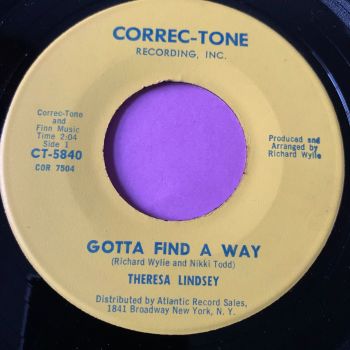 Theresa Lindsey-Wonderful one-Correc-tone  E+