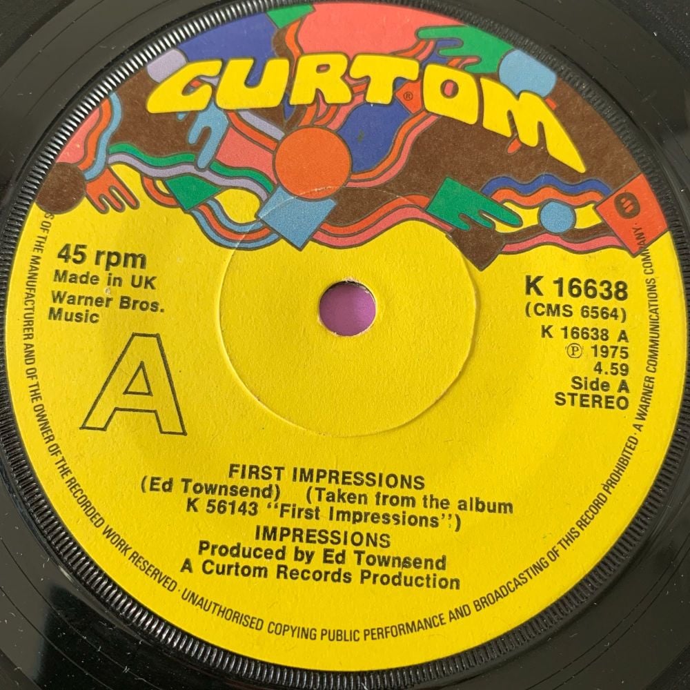 Impressions-First impressions-Curtom E
