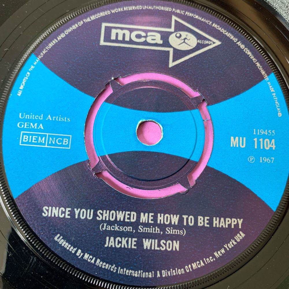 Jackie Wilson-The who who song-UK MCA wol E+