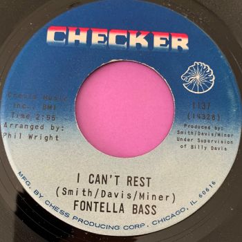 Fontella Bass-I can't rest/ Surrender-Checker M-