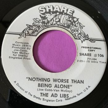 Ad Libs-Nothing worse than being alone-Share WD E+