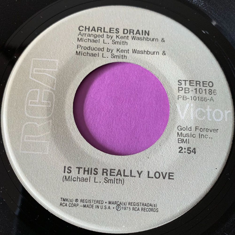 Charles Drain-Is this really love-RCA  E+
