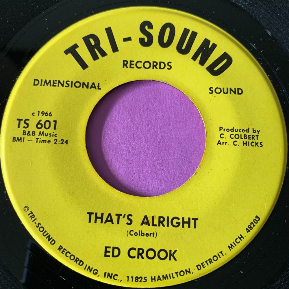 Ed Crook-That's alright-Tri-Sound E+