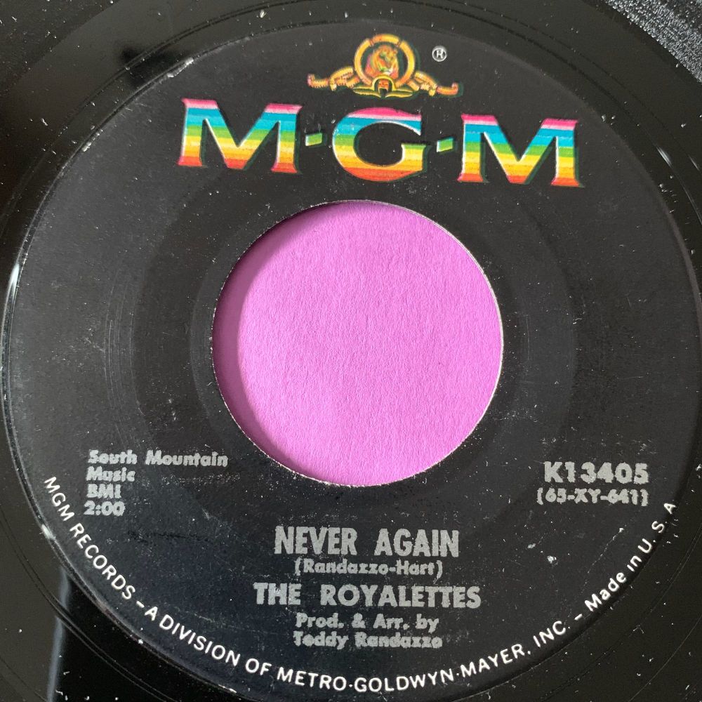 Royalettes-Never again-MGM  E+