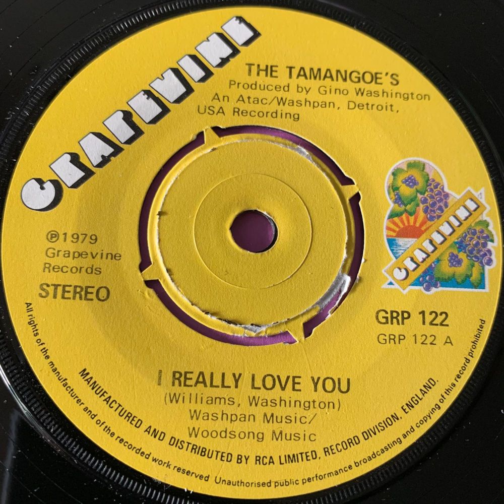 Tamangoe's-I really love you-UK Grapevine E+