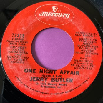Jerry Butler-One night affair-Mercury M-