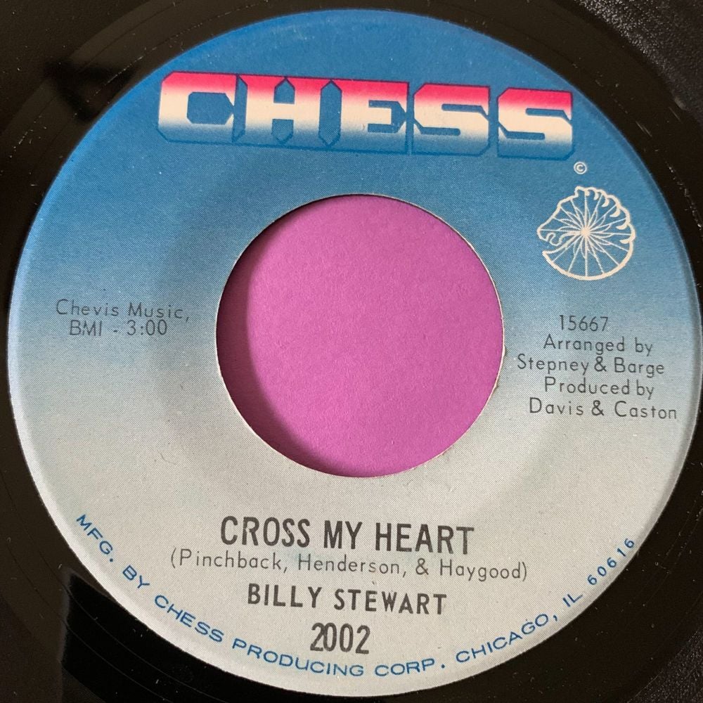 Billy Stewart-Cross my heart-Chess E+