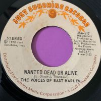 Voices of East Harlem-Wanted dead or alive-Just sunshine E+