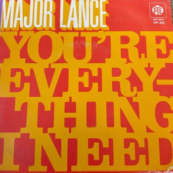 Major Lance-You're everything I need-Belgium PS E+