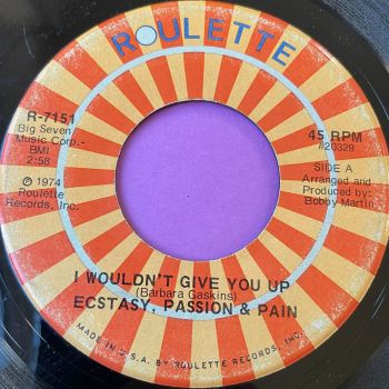 Ecstasy, Passion and Pain-I wouldn't give you up-Roulette WD E