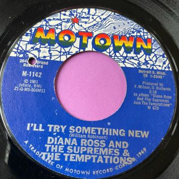 Supremes and Temptations-I'll try something new-Motown E+