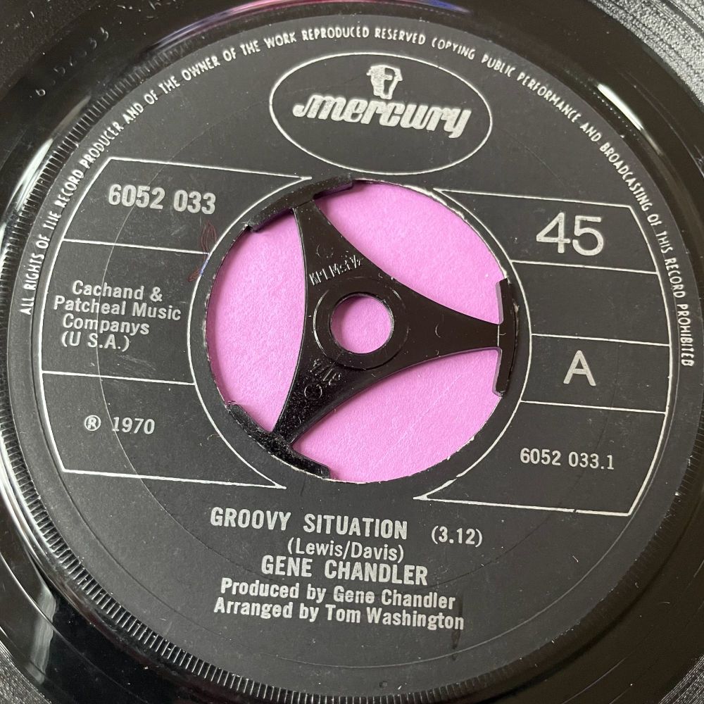 Gene Chandler-Groovy situation-UK Mercury E+