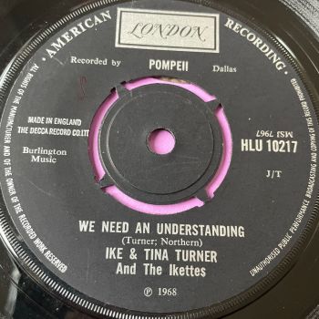 Ike & Tina Turner-We need an understanding-UK London E+
