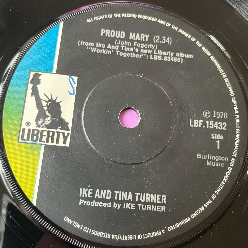 Ike & Tina Turner-Proud Mary-UK Liberty wol E