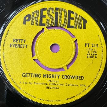 Betty Everett-Getting mighty crowded-UK President E+