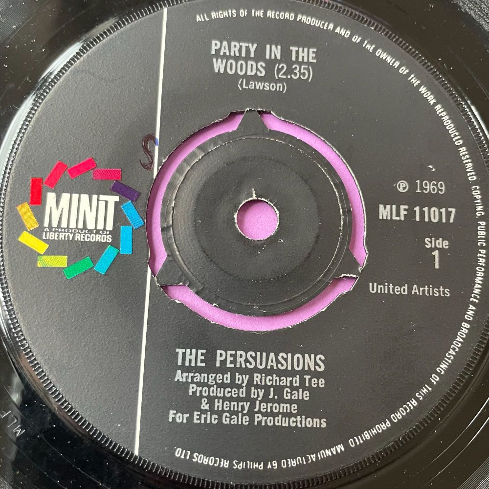 Persuasions-Party in the woods-UK Minit E+